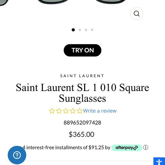 Saint Laurent sunglasses - Picture 2 of 5